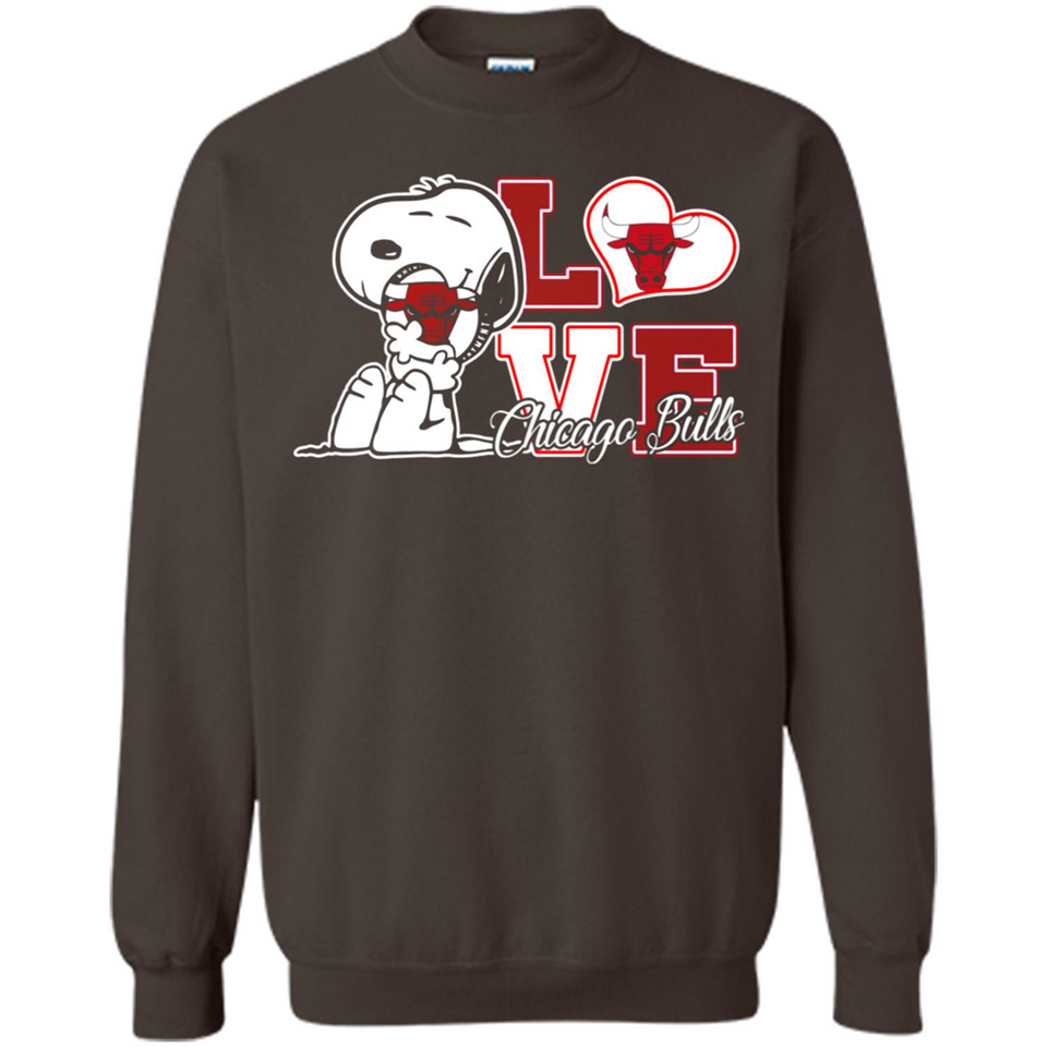 Snoopy loves NBA Chicago Bulls - Sweatshirt