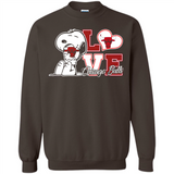 Snoopy loves NBA Chicago Bulls - Sweatshirt