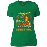 August Girl She Slays She Prays Beautiful Birthday PINGPONG