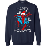 Marvel Spider Man Happy Holidays Santa Christmas Mug PINGPONG - Sweatshirt