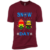 Snow Day Shirt For Dallas Stars Vs Minion Fans pingpong