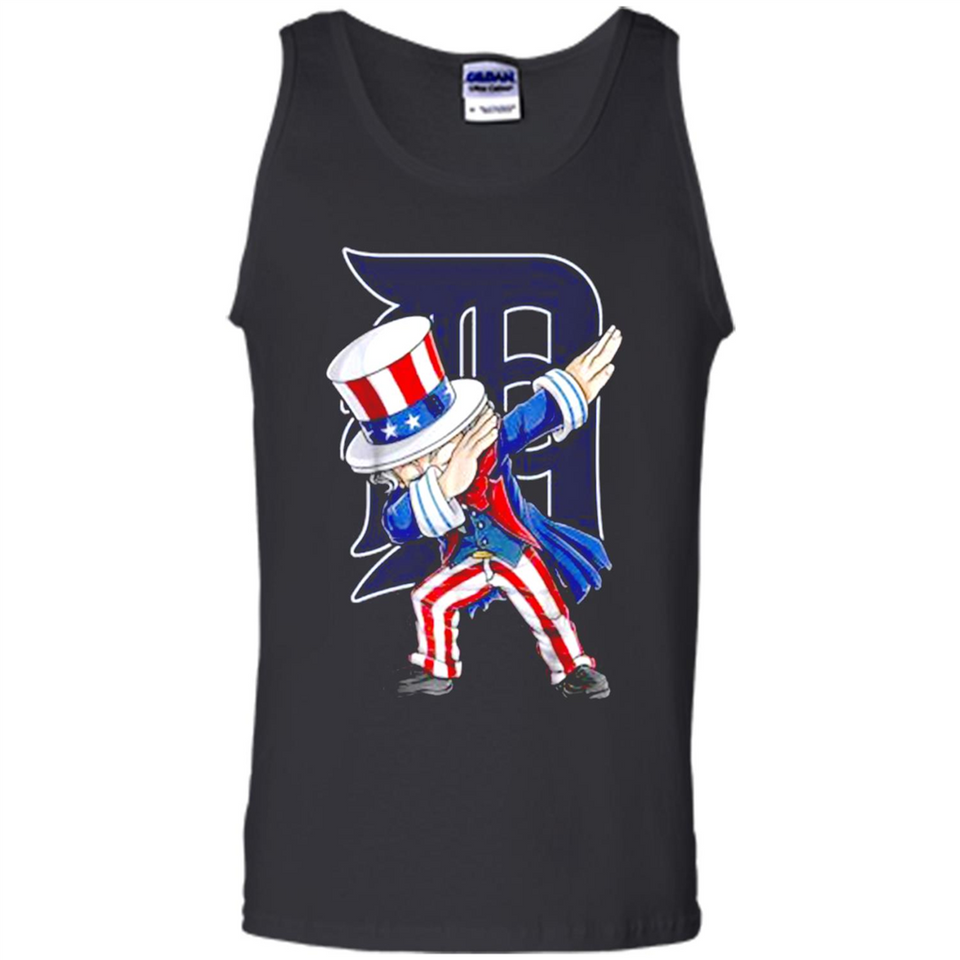 MLB DETROIT TIGERS UNCLE SAM DABBING INDEPENDENCE DAY