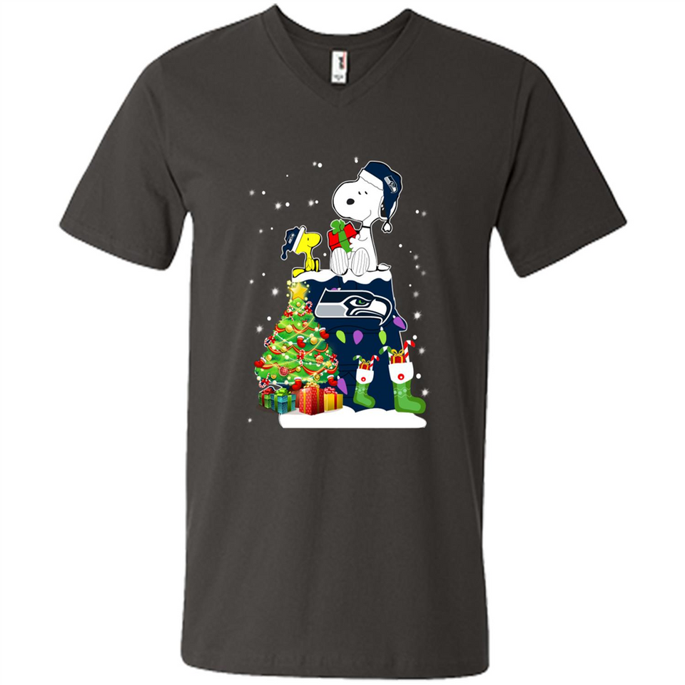 SEATTLE SEAHAWKS SNOOPY & WOODSTOCK CHRISTMAS