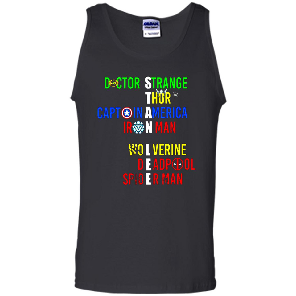 RIP Stan Lee Doctor Strange Thor Caption America Iron Man Shirt PINGPONG - Tank Top