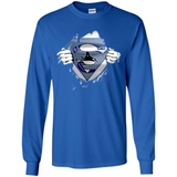 Vancouver Canucks And Superman Fans - Long Sleeve T-Shirt