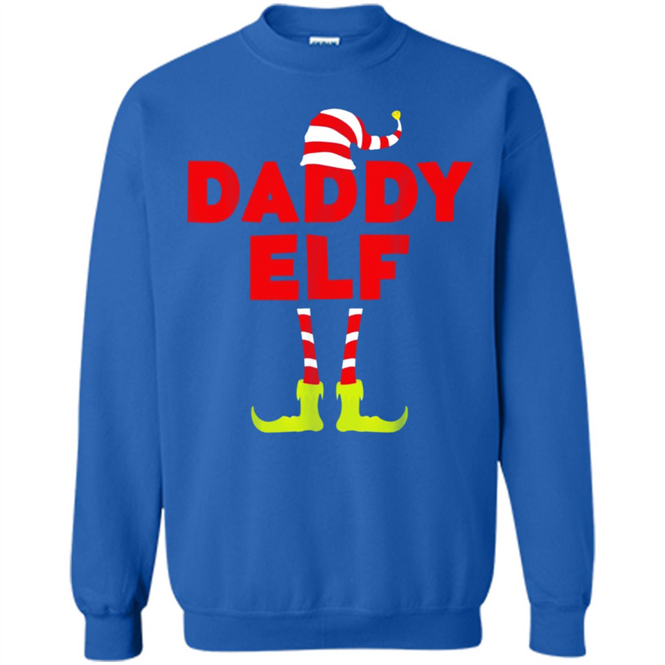 Mens Daddy Elf T-Shirt Funny Matching Christmas Costume - Sweatshirt