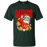 Grumpy Santa Claus Cleveland Browns Football Team PINGPONG