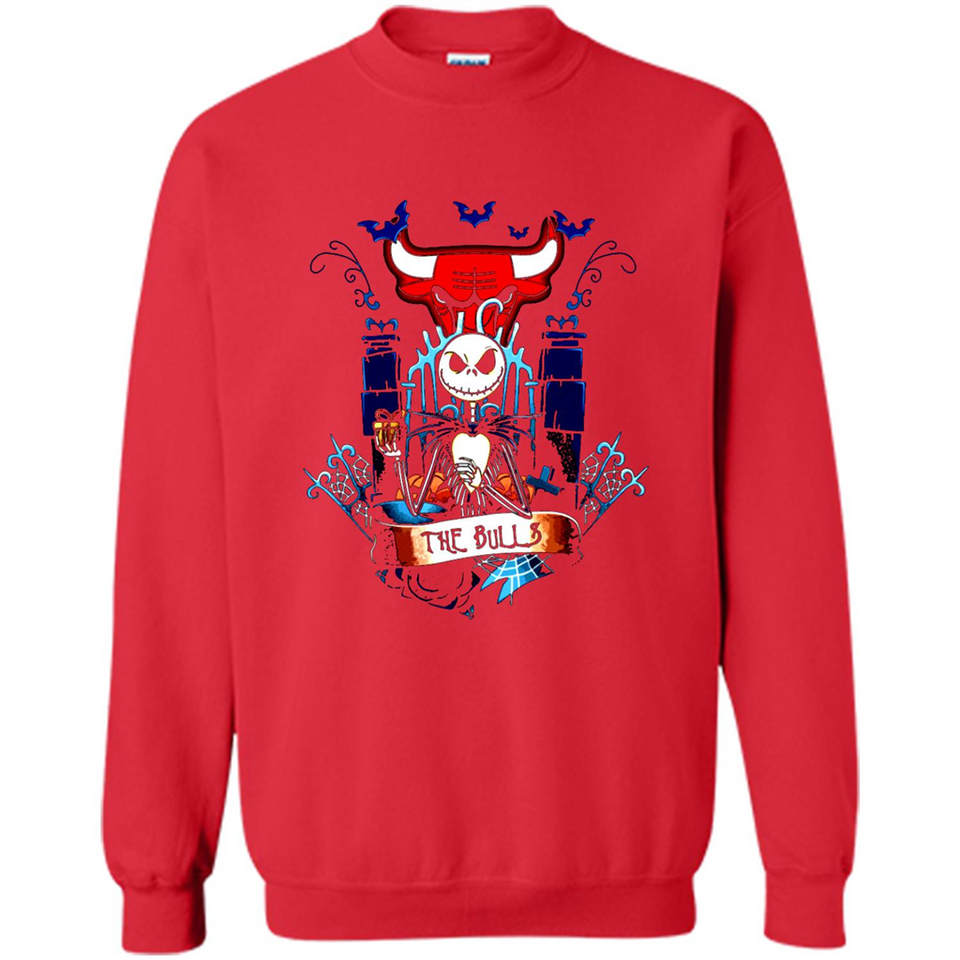 Chicago Bulls Halloween The Nightmare Before Christmas - Sweatshirt
