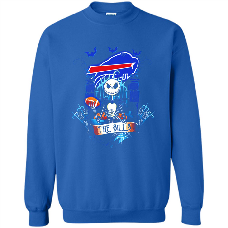 Buffalo Bills Halloween The Nightmare Before Christmas - Sweatshirt