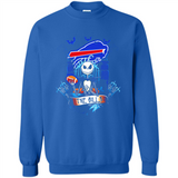 Buffalo Bills Halloween The Nightmare Before Christmas - Sweatshirt