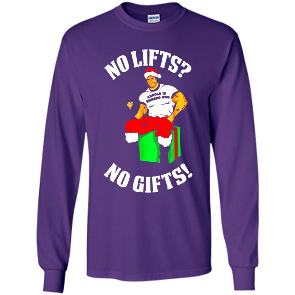 Arnold Is Numero Uno No Lifts No Gifts Christmas PINGPONG