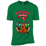 Tampa Bay Buccaneers NFL Reindeer Funny Merry Christmas And Happy New Year