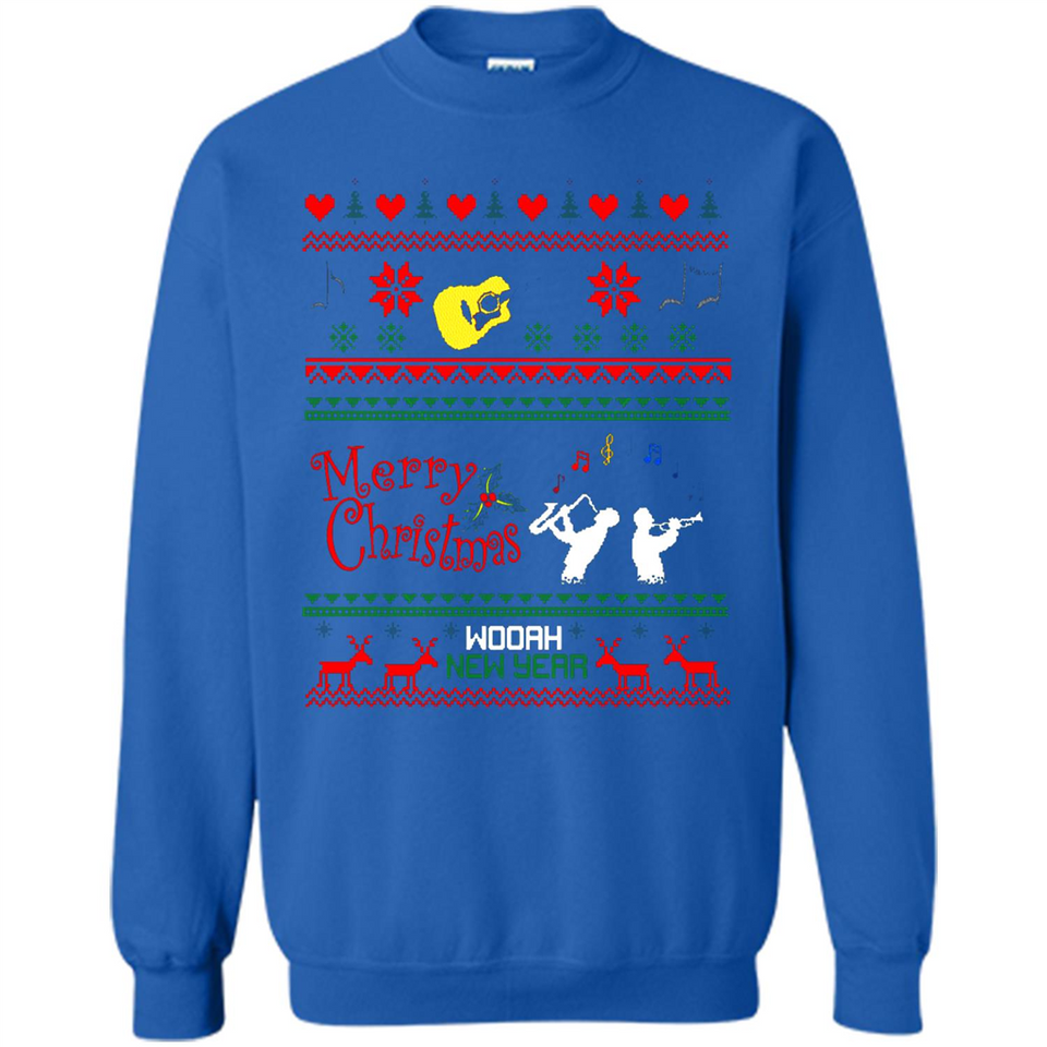 Music Ugly Christmas SweatShirt - Sweatshirt