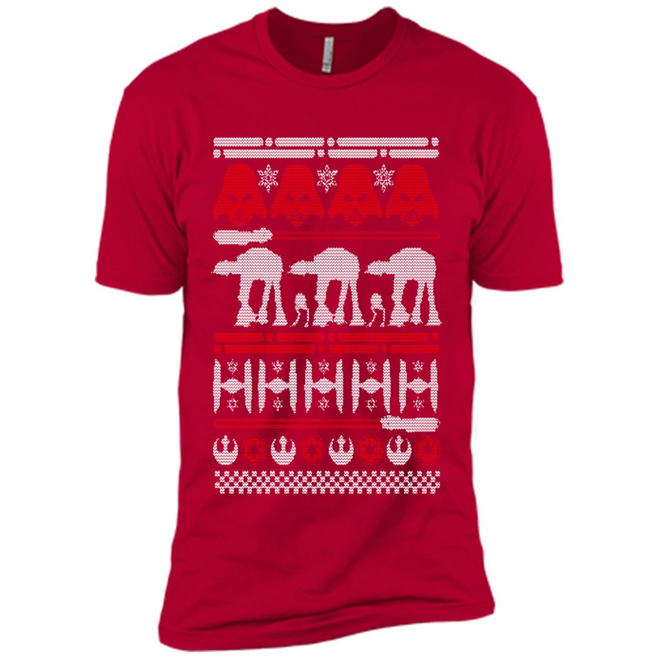 Star Wars - Christmas on Hoth - Premium Short Sleeve T-Shirt