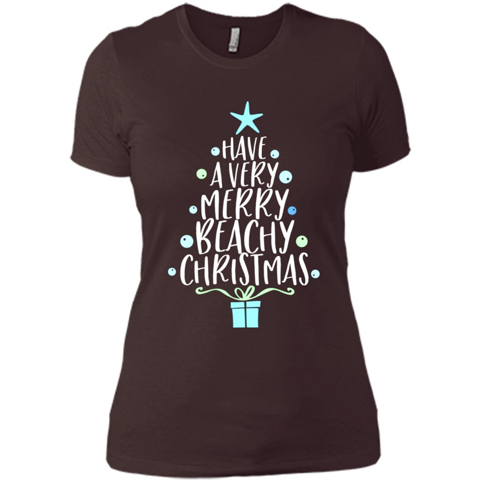 Have A Very Merry Beachy Xmas Vacation - Ladies' Boyfriend T-Shirt
