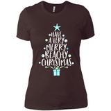 Have A Very Merry Beachy Xmas Vacation - Ladies' Boyfriend T-Shirt