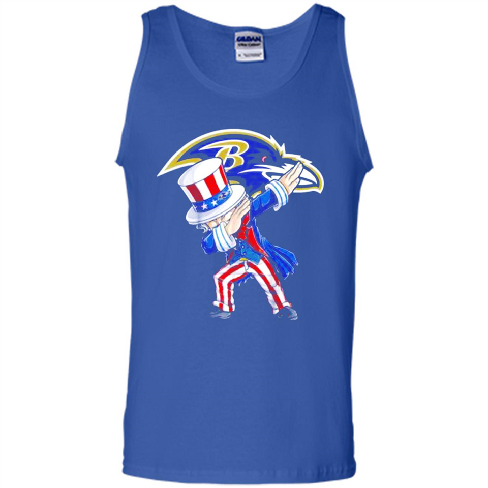 NFL BALTIMORE RAVENS UNCLE SAM DABBING INDEPENDENCE DAY