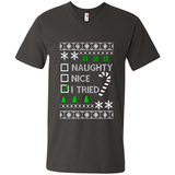 Naughty Nice I Tried Christmas sweatshirt PINGPONG