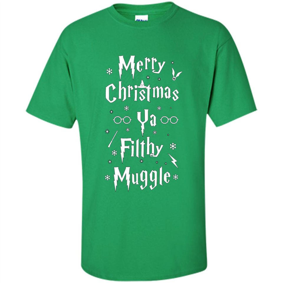Merry Christmas Ya Filthy Muggle Christmas Sweatshirt PINGPONG