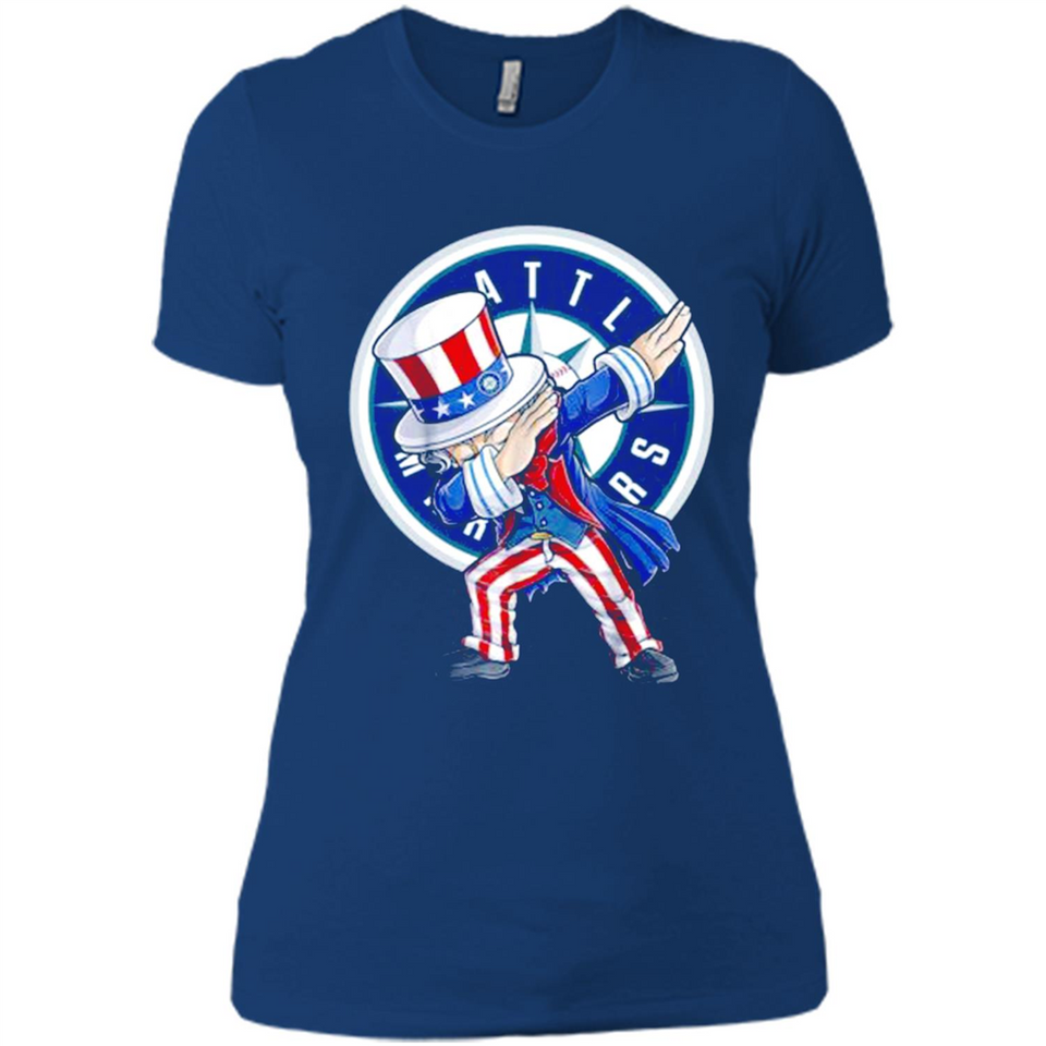 MLB SEATTLE MARINERS UNCLE SAM DABBING INDEPENDENCE DAY
