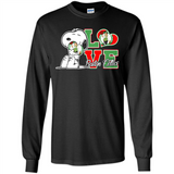 Snoopy loves NBA Boston Celtics - Long Sleeve T-Shirt