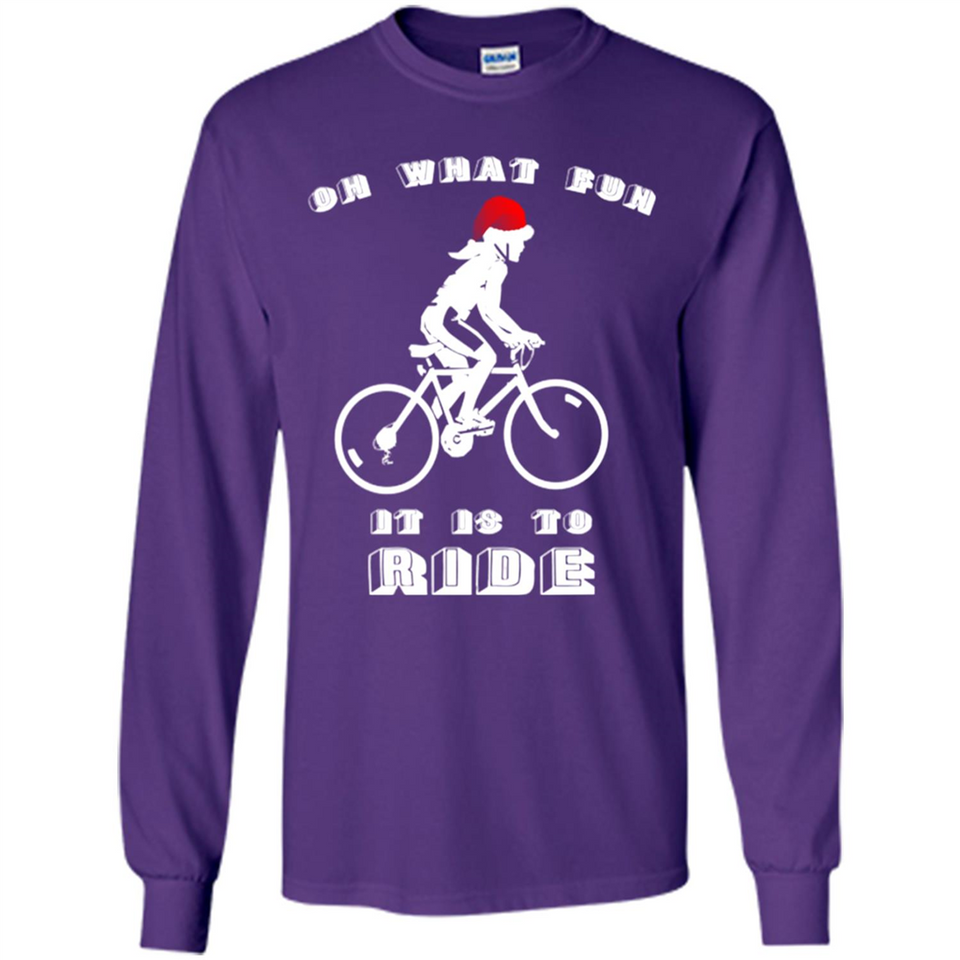 Christmas Cycling Shirt - Christmas Cycling