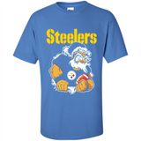 Grumpy Santa Claus Pittsburgh Steelers Football Team PINGPONG