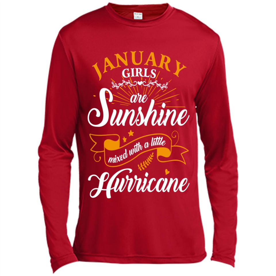 January Girl Are Sunshine Mixed With a Little Hurricane