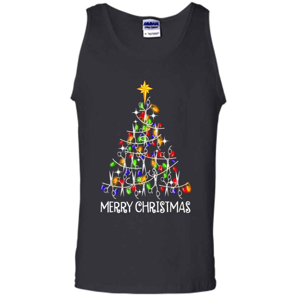 Hairstylist Merry Christmas Hairstylist Scissors Christmas Tree PING PONG