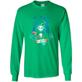 Carolina Panthers Halloween The Nightmare Before Christmas - Long Sleeve T-Shirt