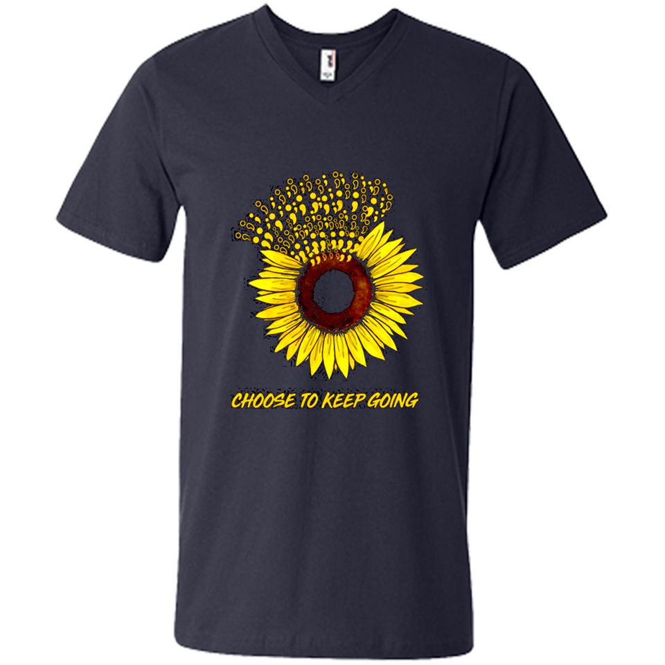 Semicolon Sunflower choose to keep going PINGPONG