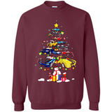 Mustang Tree Christmas Sweatshirt PINGPONG