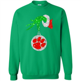 Amazing tee Clemson Tigers Glitter Grinch Monogram Ornament Christmas Gift - Sao chép - Sweatshirt