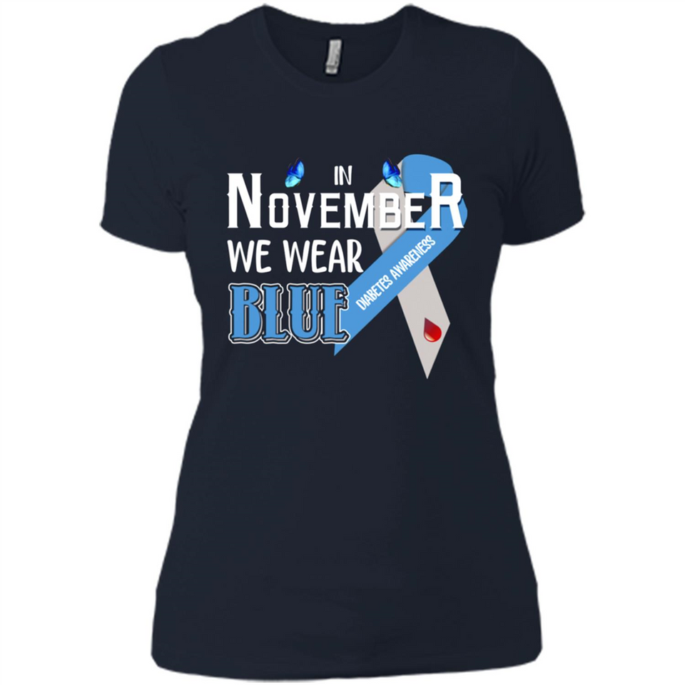 November We Wear Blue Diabetes Awareness