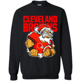 Grumpy Santa Claus Cleveland Browns Football Team PINGPONG