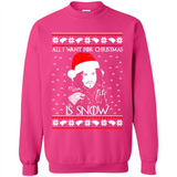 All I Want for Christmas is Snow ugly sweater PINGPONG