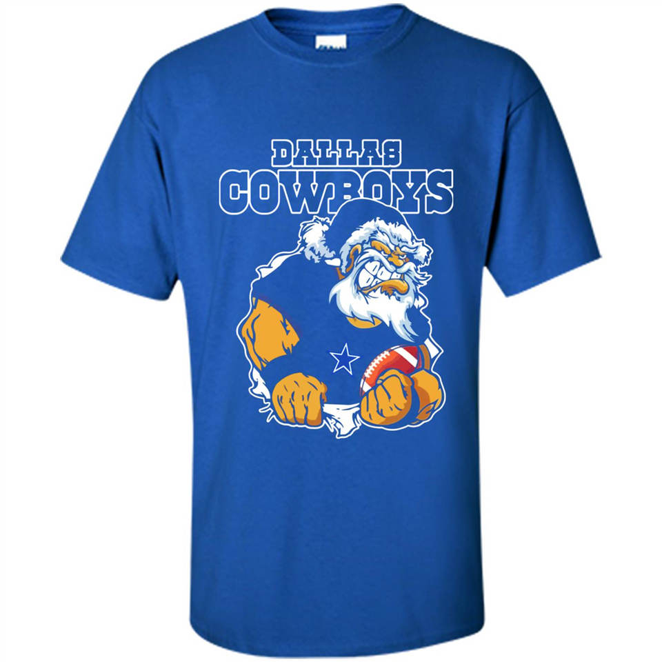 Grumpy Santa Claus Dallas Cowboys Football Team PINGPONG