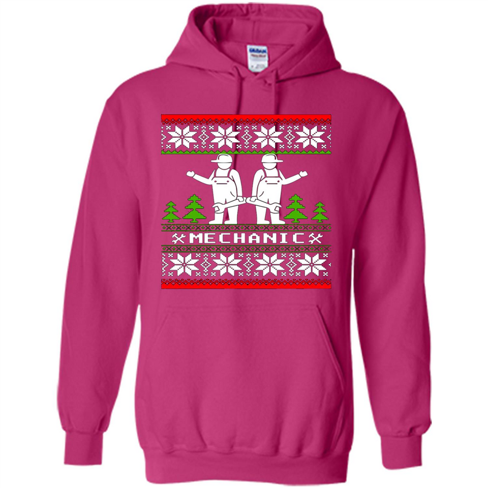 Mechanic Christmas sweater PINGPONG