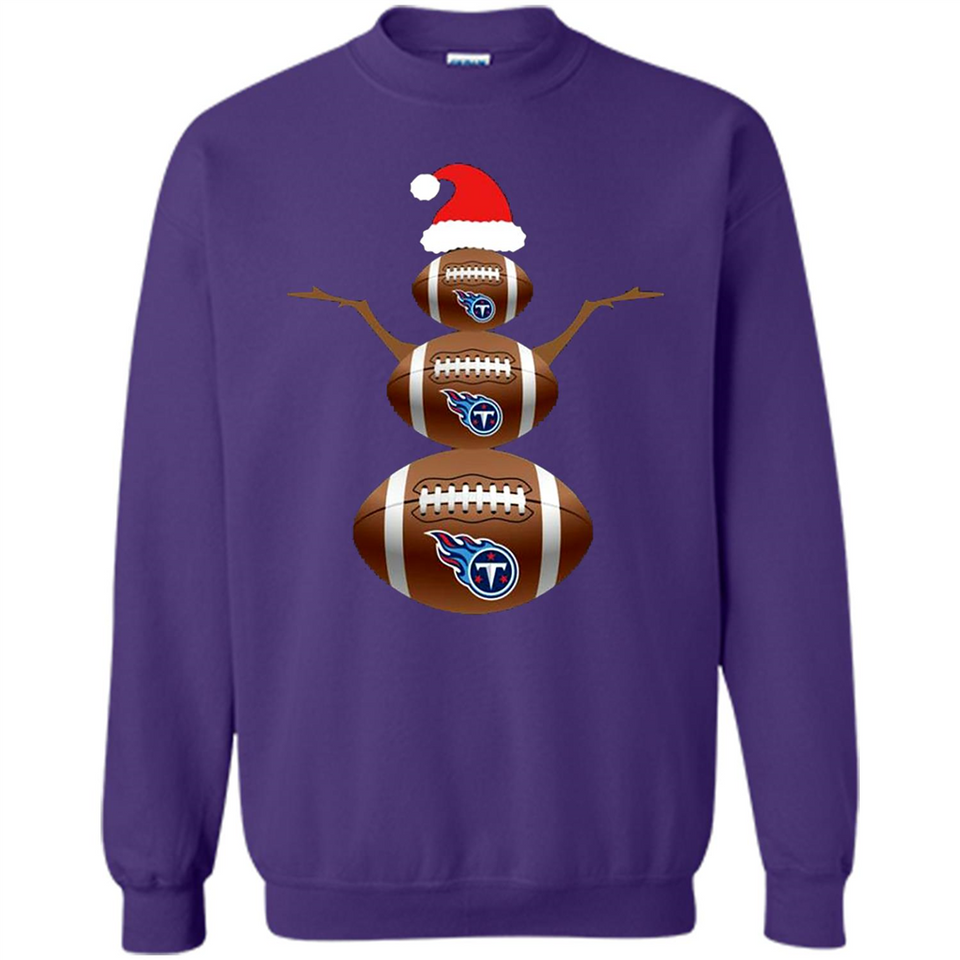 Tennessee Titans NFL Dabbing Snowman Xmas