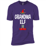 Grandma Elf Shirt -Family Matching Christmas Pajamas - Premium Short Sleeve T-Shirt