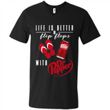 LIFE IS BETTER IN FLIP FLOPS WITH DR PEPPER