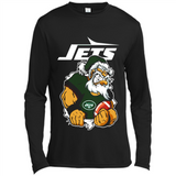 Grumpy Santa Claus Jets Football Team PINGPONG