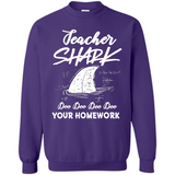 Teacher Shark Doo Doo Doo Your Homework Shirt Ladies' Boyfriend