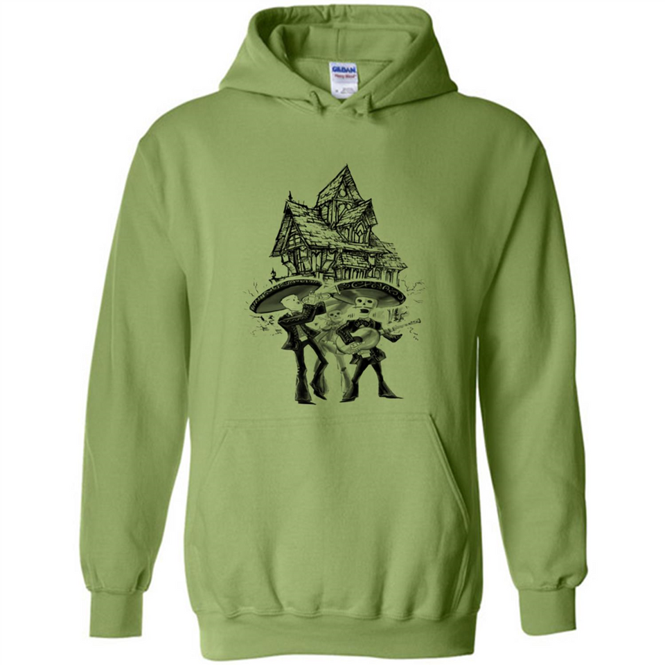 Mariachi Skeleton Shirt Dia De Los Muertos Tequila - Hoodie