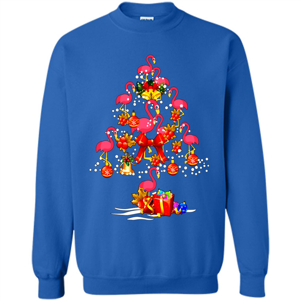 Flamingo Christmas Tree Merry Christmas Flamingo PING PONG