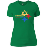 Pittsburgh Stronger Than Hate - Ladies' Boyfriend T-Shirt
