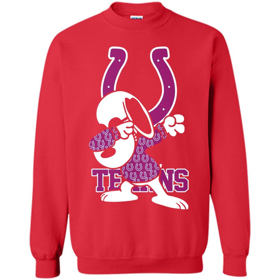 Indianapolis Colts Snoopy Dabbing PING PONG