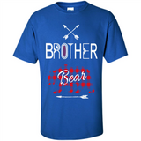 Brother Shirt Buffalo Plaid Family Camping Bear Tee - Shirt