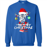Fabulous Mooey christmas Heifers Cow Christmas lights - Sweatshirt
