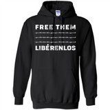 Peaceful Communities- Free Them Liberenlos Shirt PINGPONG - Hoodie